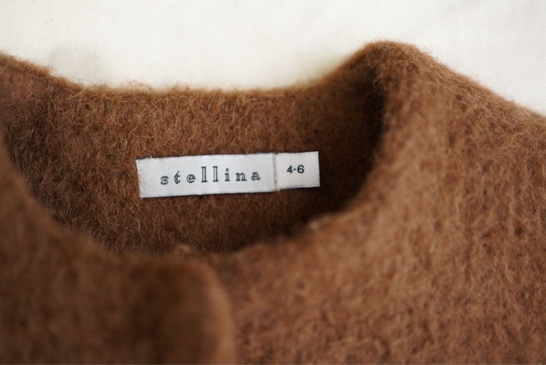 コート stellina bianca coat 4-6y