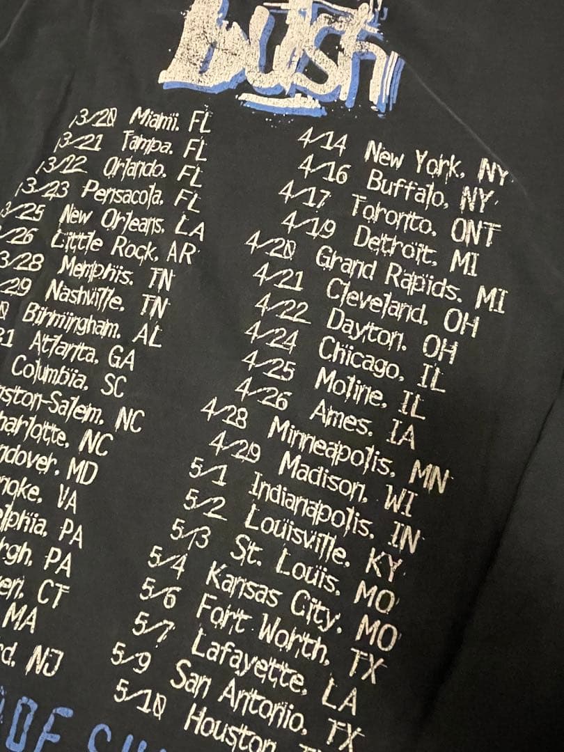 『入手困難』90s bush ヴィンテージロンT バンド 古着