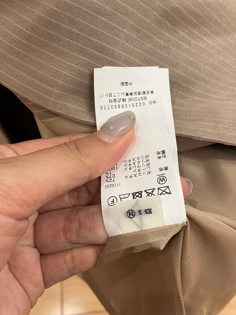 トップス AMERI MEDI SHEER DOCKING LADY LIKE VEST