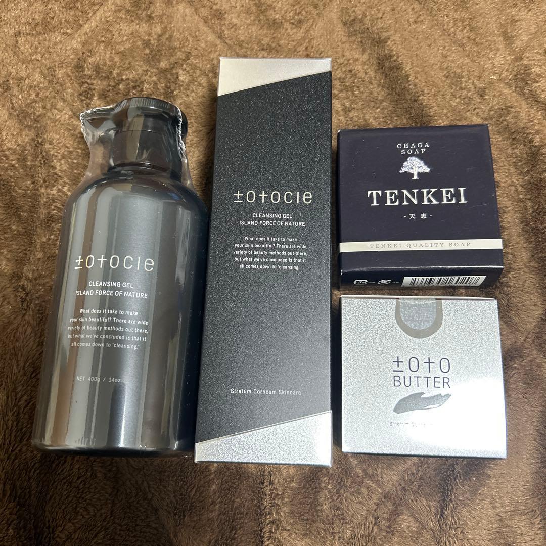 【まりりん】新品4点セット トトクレ トトスイ トトバター天恵石鹸セット