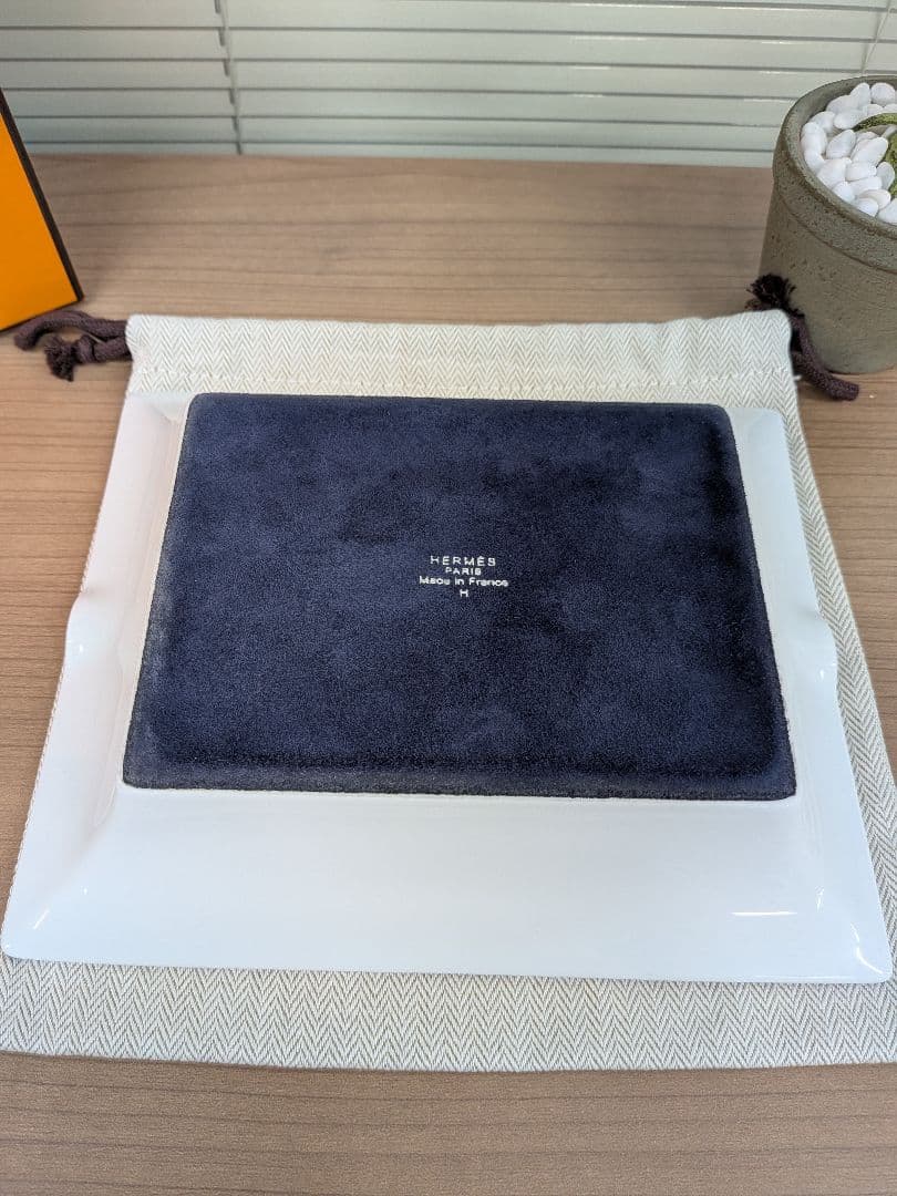 HERMES カレ55 ECURIES PARISIENNES パリの厩舎 灰皿