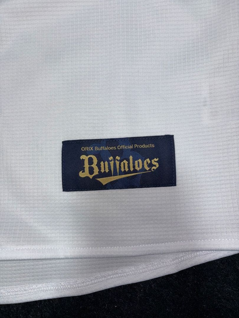 オリックスバファローズ 山本由伸 ユニフォーム Lサイズ 刺繍 ホーム 白