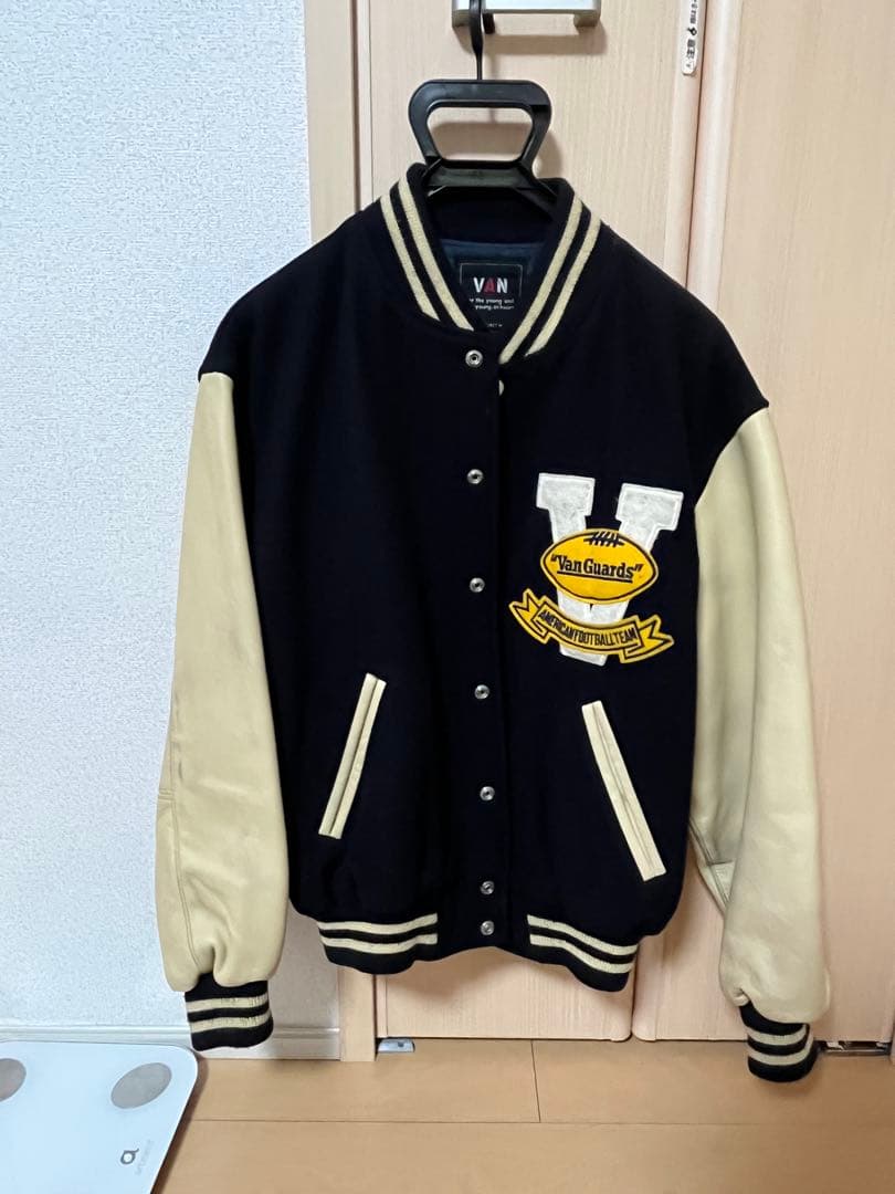 グ*9様 【ヴィンテージ】VAN スタジャン ネイビー/アイボリー