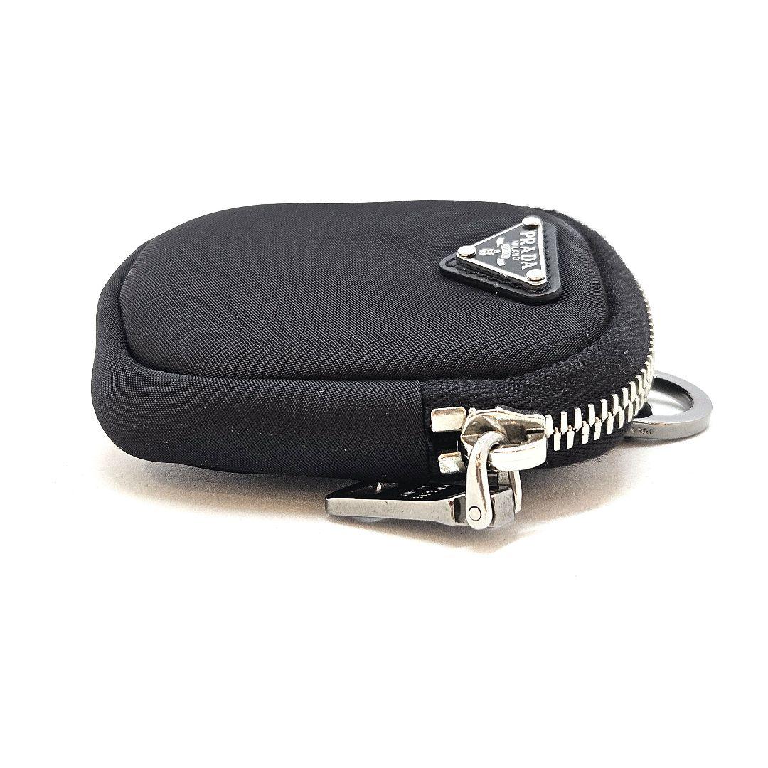 PRADA プラダ ミニポーチ リナイロン 三角ロゴ ブラック ケース