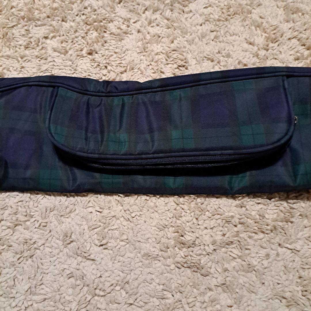 BEAMS GOLF クラブケース、 ネイビー・グリーンチェック