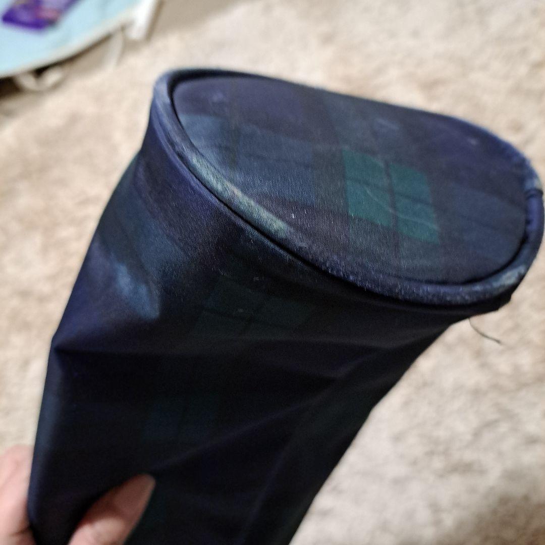 BEAMS GOLF クラブケース、 ネイビー・グリーンチェック