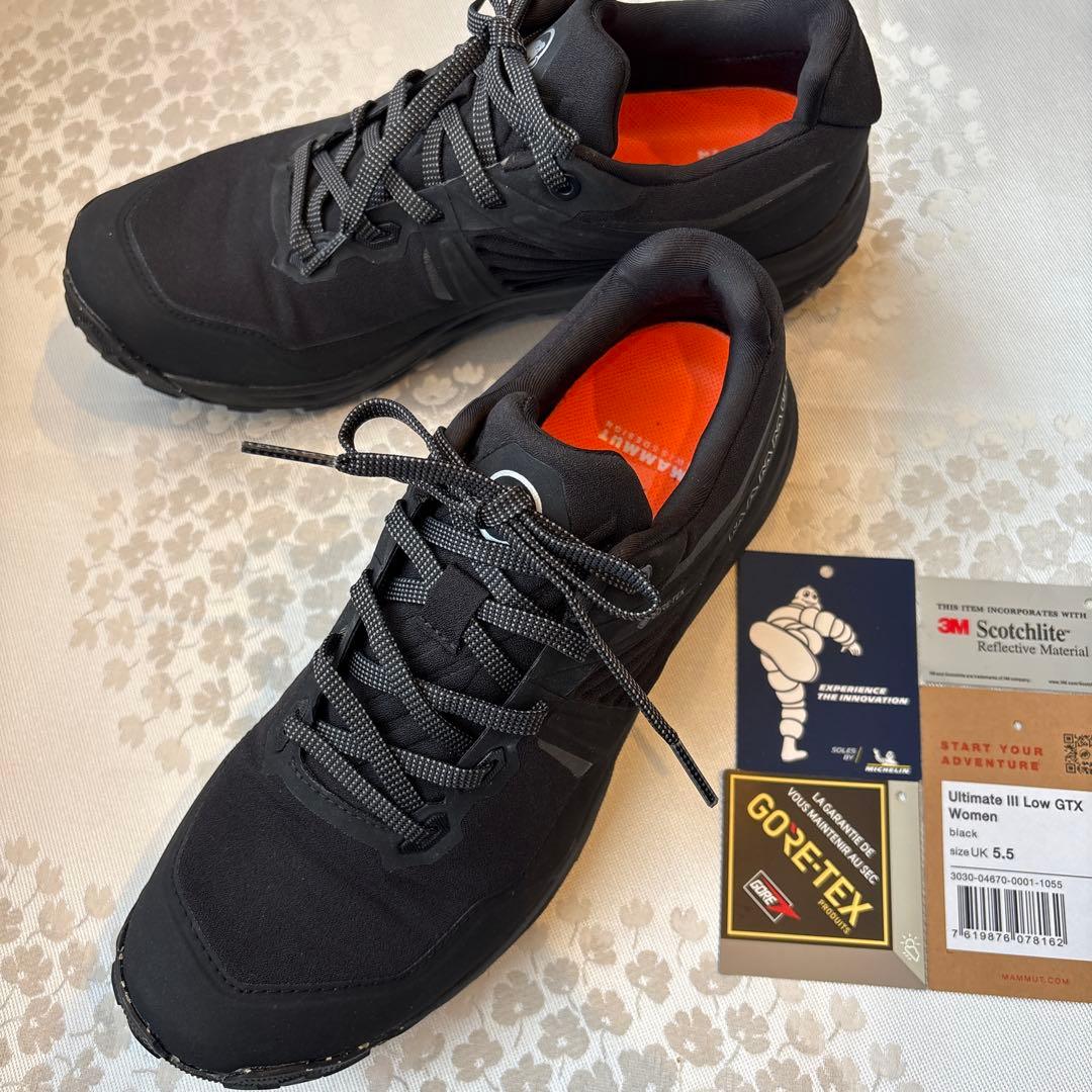 MAMMUT Ultimate III Low GTX 5.5 ブラック タグ付