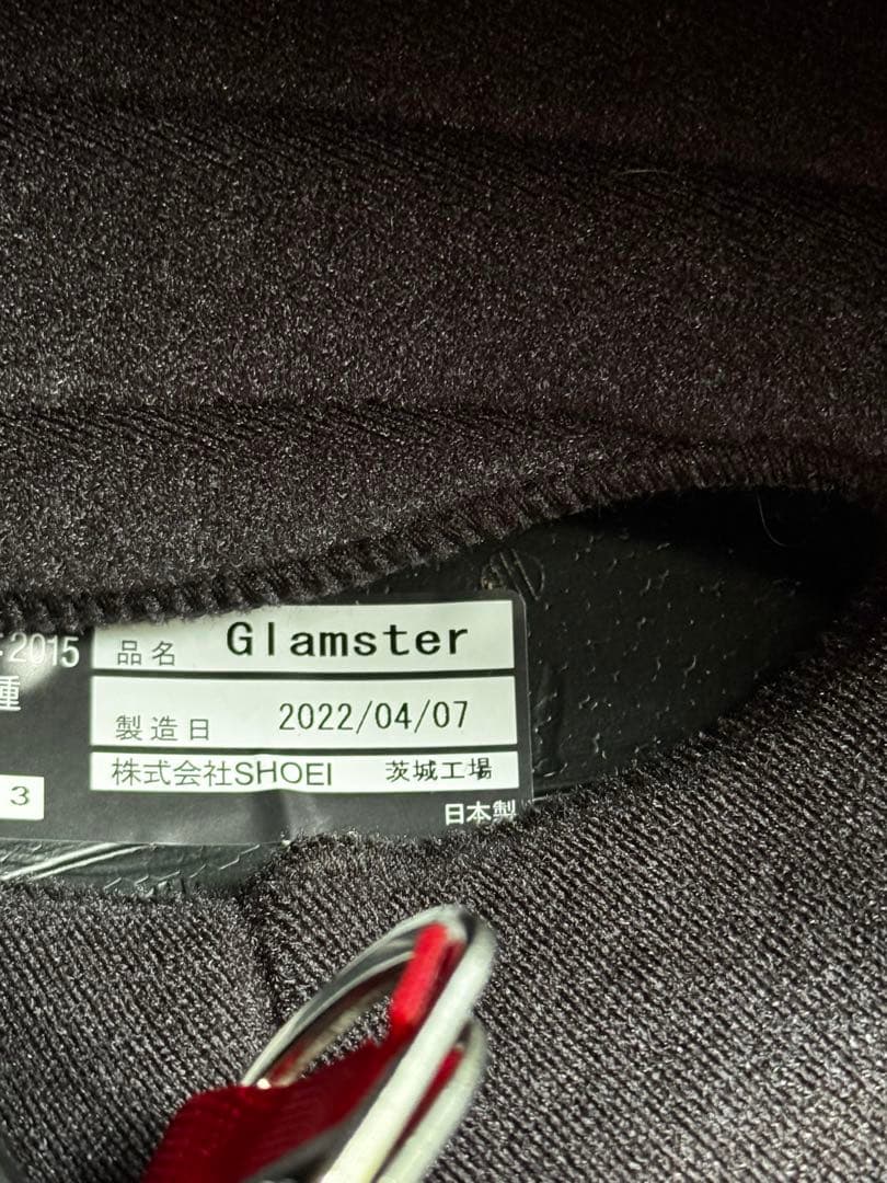 SHOEI Glamster リザレクション　フルフェイスヘルメット ブラック