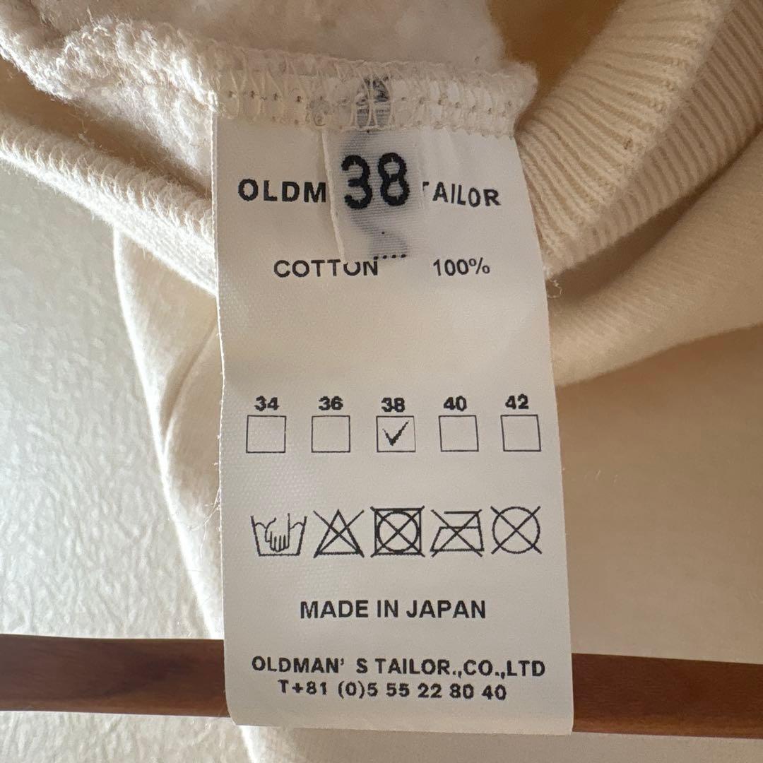 OLDMANS TAILOR トレーナー　アイボリー 38