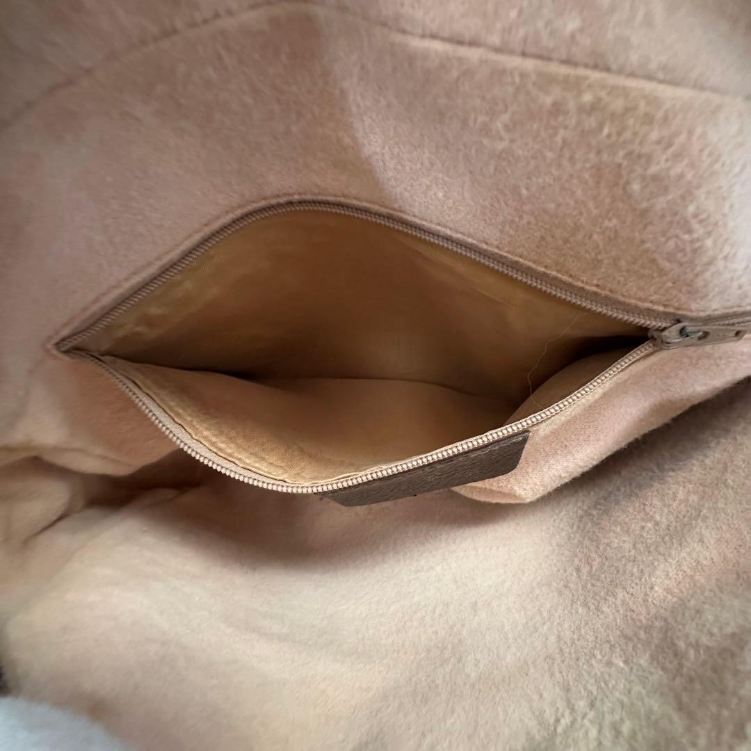 値下げ オールドグッチ GG 総柄 レザー ショルダーバッグ シェリーライン