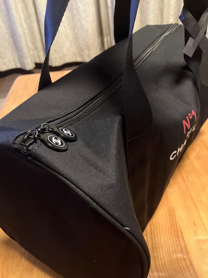 【非売品】CHANEL N°1 シャネル ノベルティキャンバス ボストンバッグ
