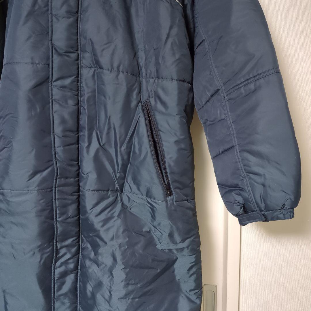 【稀少サイズ4L】CANTERBURY 着脱フード付きネイビー ベンチコート