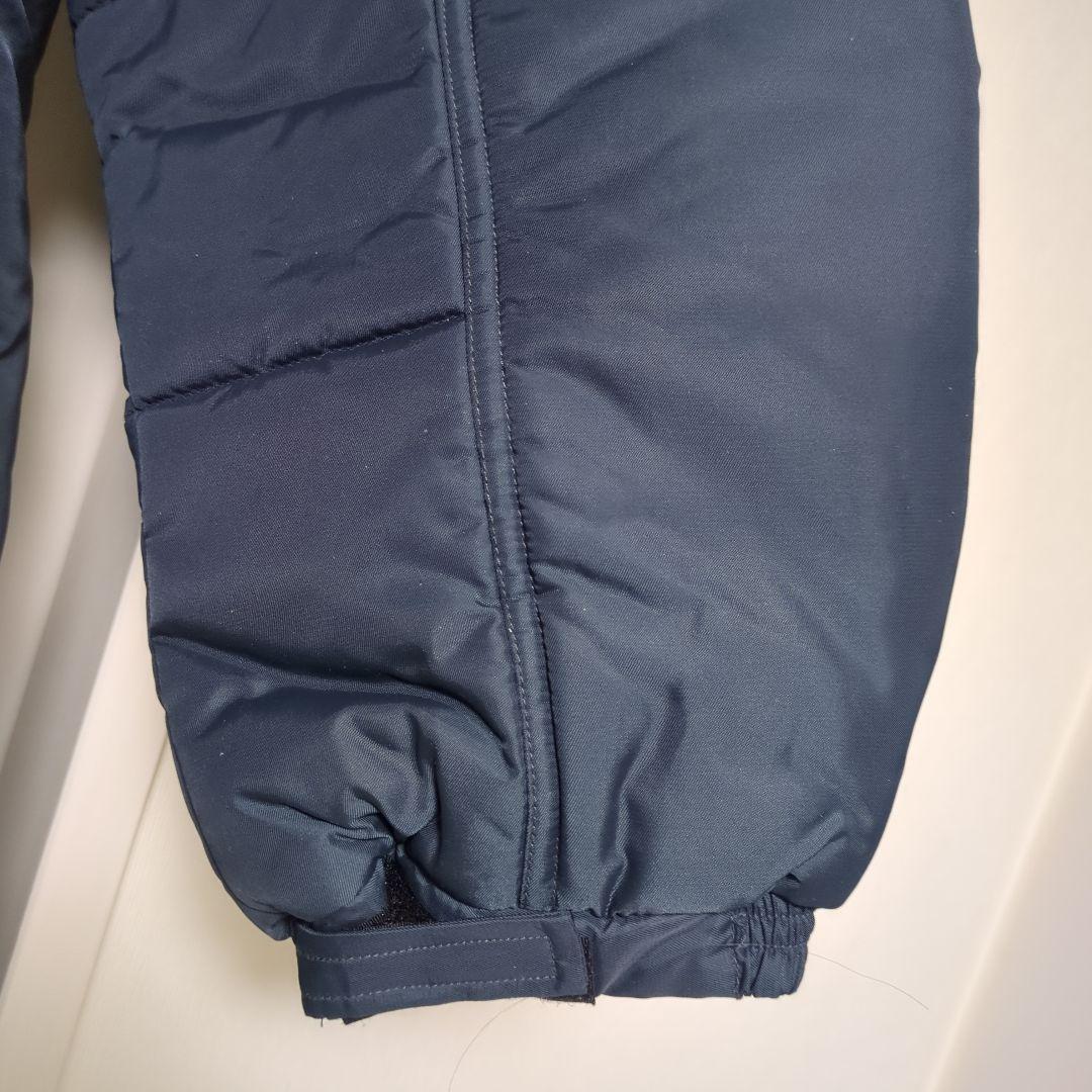 【稀少サイズ4L】CANTERBURY 着脱フード付きネイビー ベンチコート