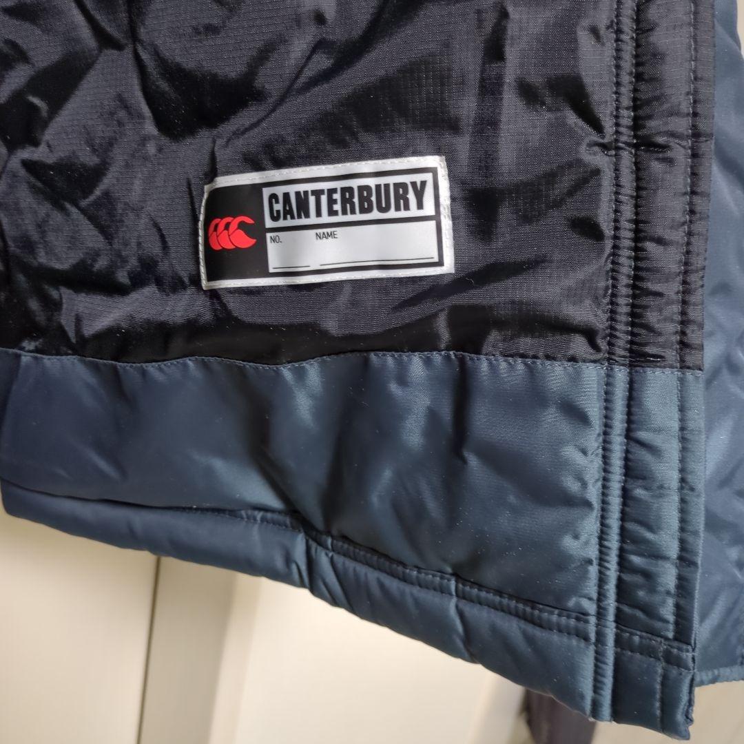 【稀少サイズ4L】CANTERBURY 着脱フード付きネイビー ベンチコート