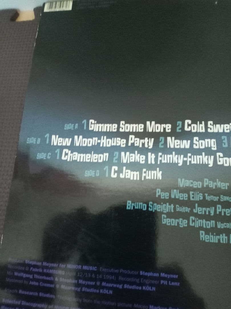 MACEO PARKER　レアグルーヴ　JAMES BROWN Pファンクソウル