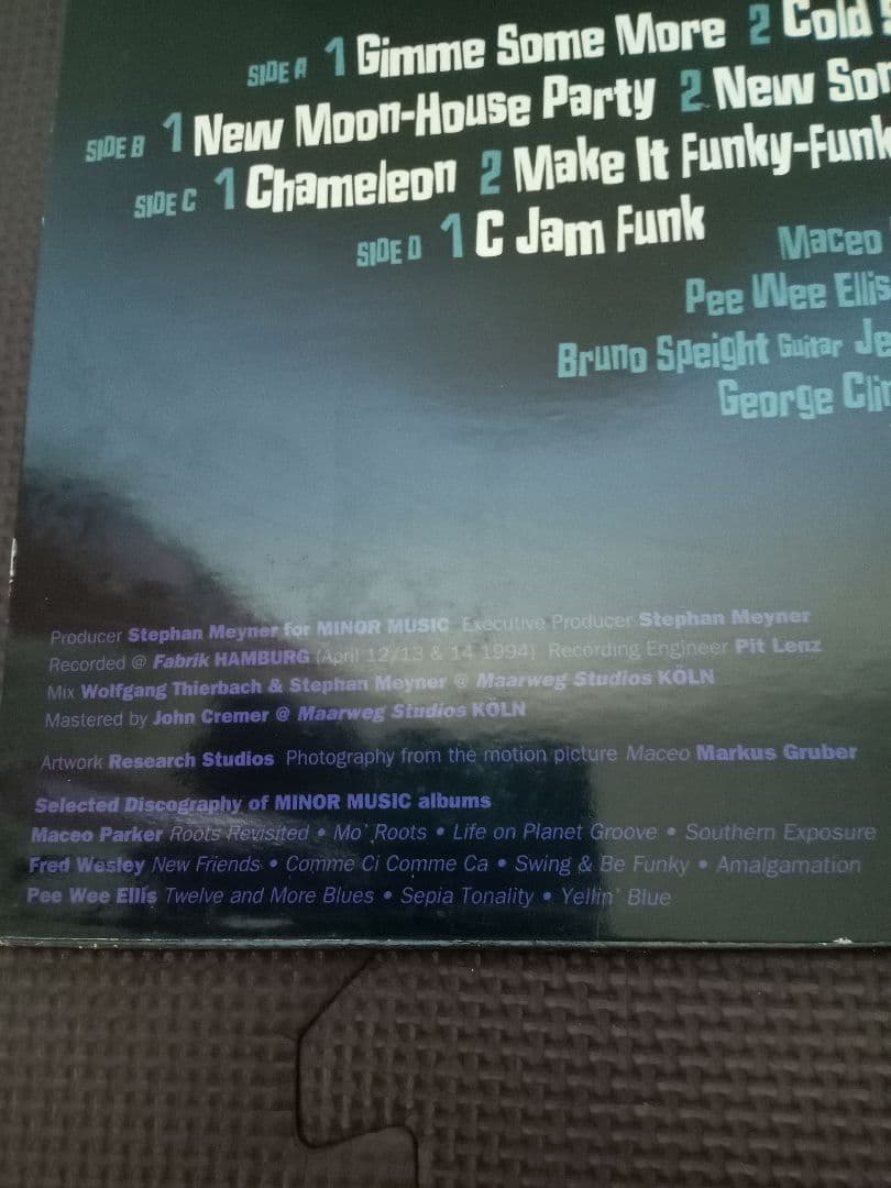 MACEO PARKER　レアグルーヴ　JAMES BROWN Pファンクソウル