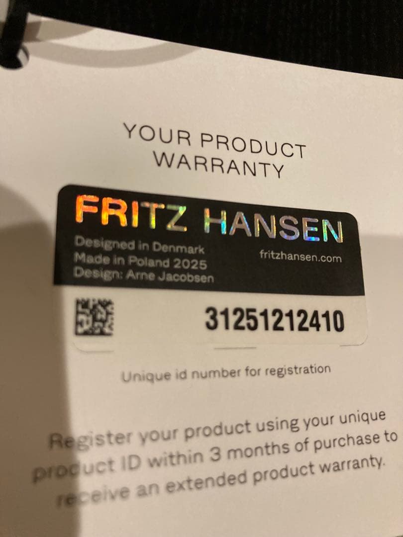 Fritz Hansen | 3101 アリンコチェア Colored Ash