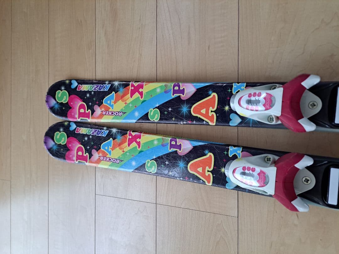 ふう　KAZAMA　子供用スキーセット　スキー板116 スキーブーツ20