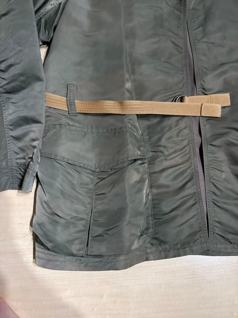 kolor カラー MA-1 ステンカラー ミリタリー コート カーキ サイズ3