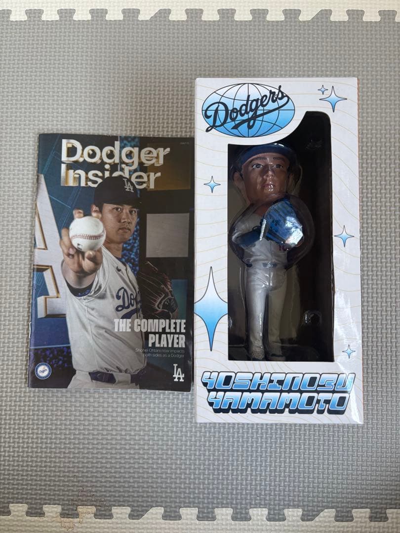 山本由伸 ボブルヘッド フィギュア　おまけ付き