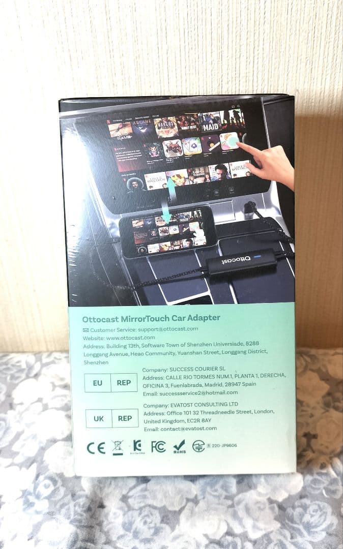 【超美品】ottocast Mirror Touch オットキャスト