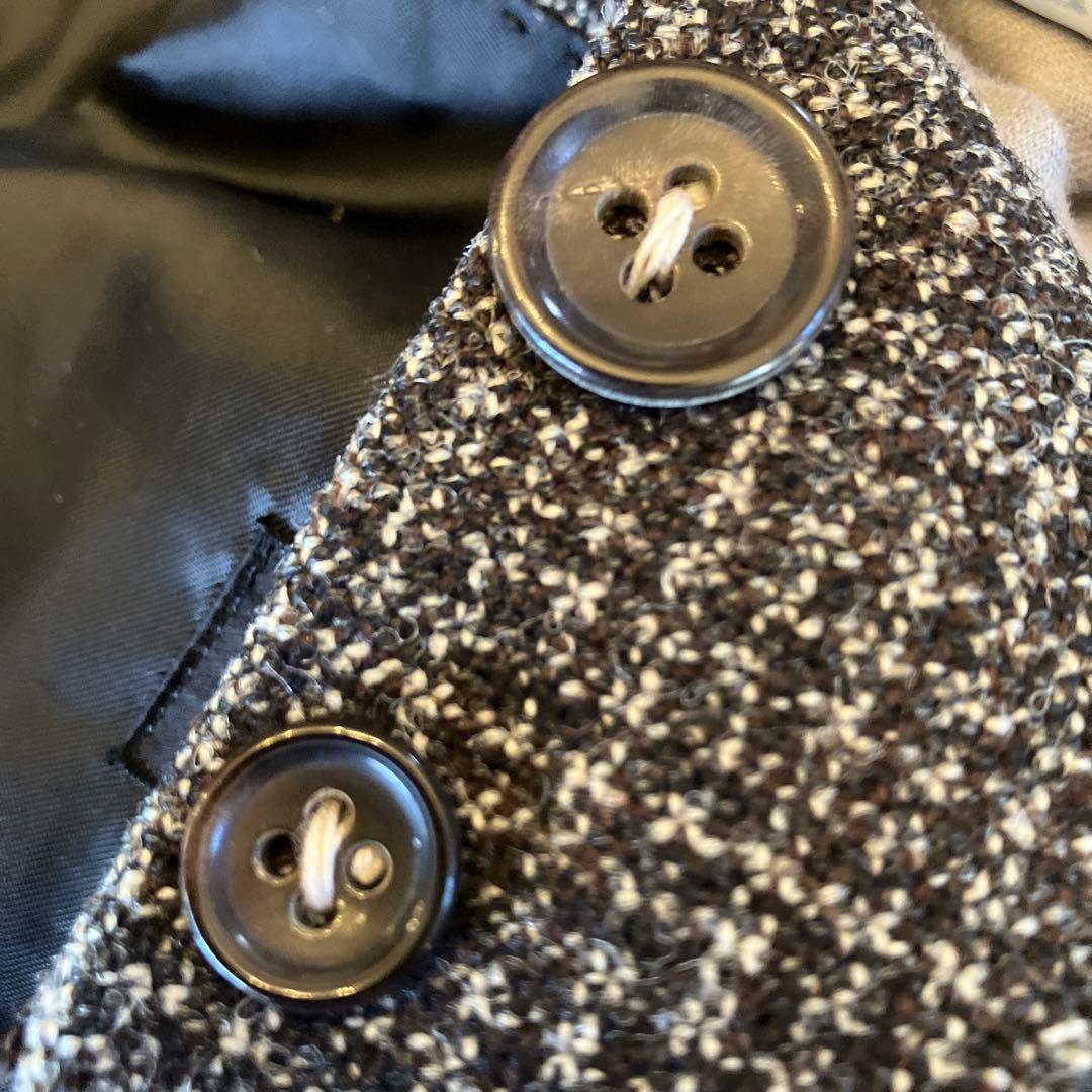 即*能様 COMME des GARCONS 美品 デカオム８０sウールジャケッ