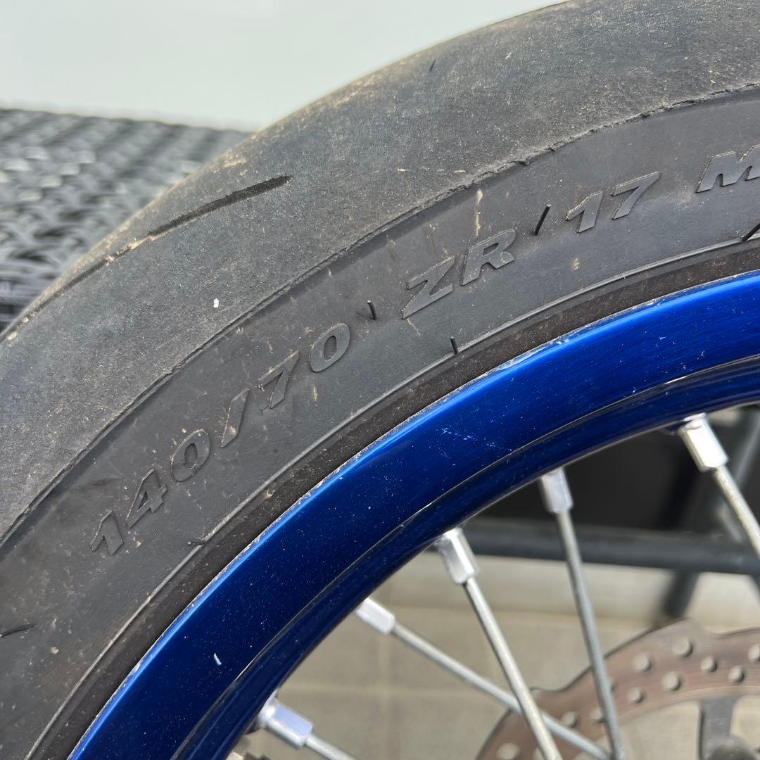 Dトラッカー純正リム・08kx250fに使用（ハブkx250f用）