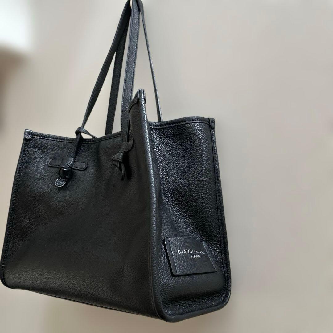 GIANNI CHIARINI マルチェッラS ポーチ付き 本革×内側ボア