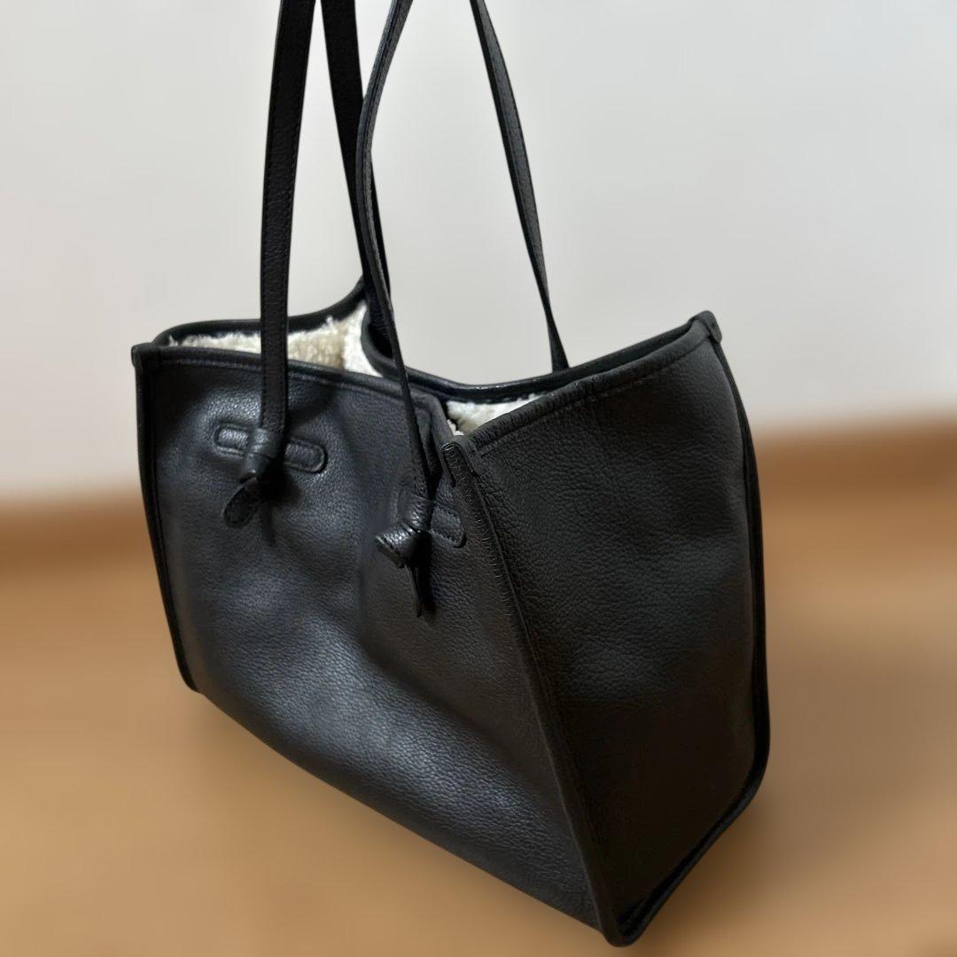 GIANNI CHIARINI マルチェッラS ポーチ付き 本革×内側ボア