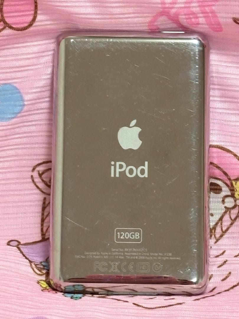 iPod Classic 120GB シルバー　本体のみ