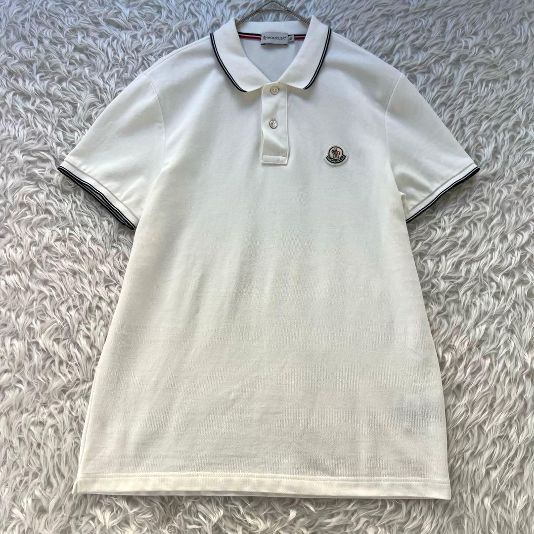 モンクレール MONCLER メンズ ツインティップ 2ライン ポロシャツ