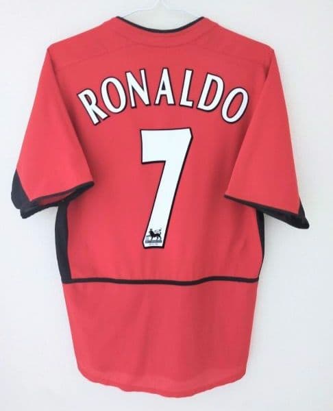 【激レア】マンU クリロナ 03/04 ユニフォーム Mサイズ