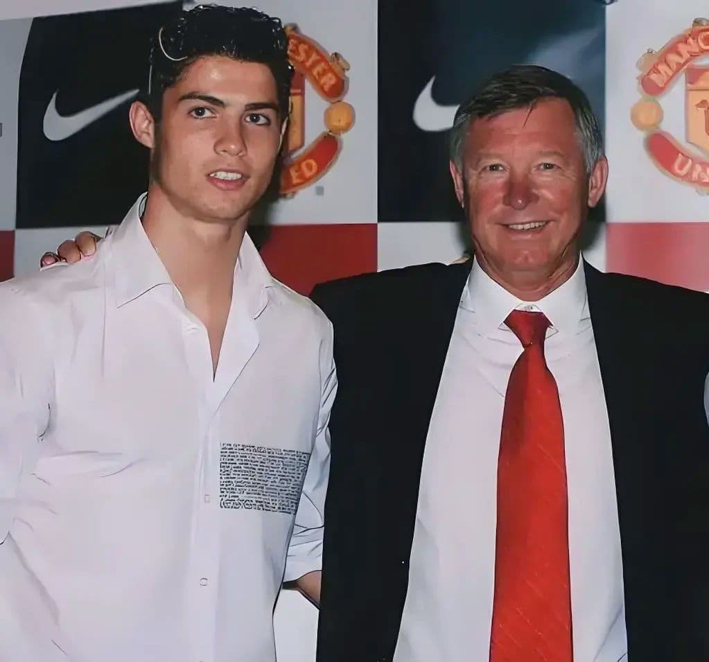 【激レア】マンU クリロナ 03/04 ユニフォーム Mサイズ