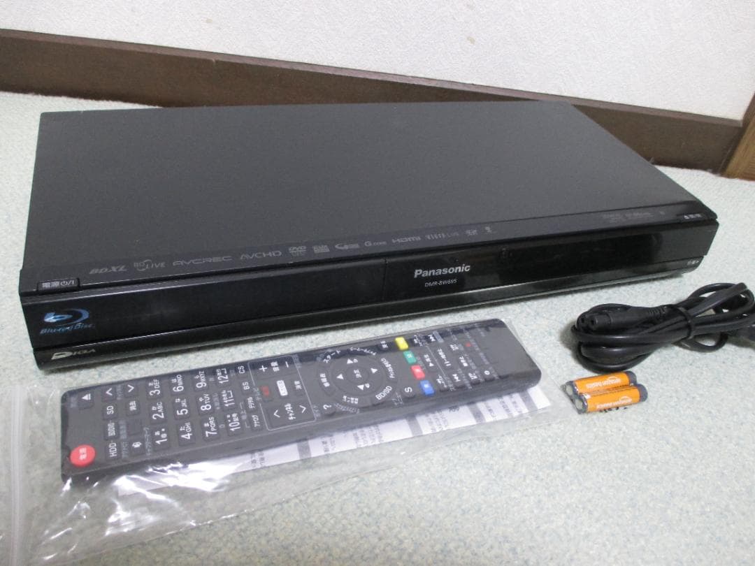 動作良好☆Panasonic 2番組同時録画 BDレコーダーDMR-BW695