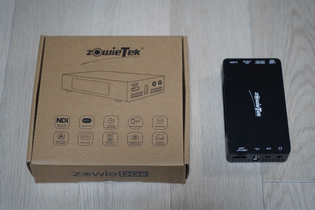 Zowietek 4K HDMI NDI エンコーダー/デコーダー