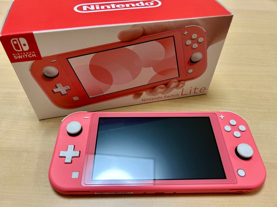 Nintendo Switch Lite コーラル ACアダプターなし