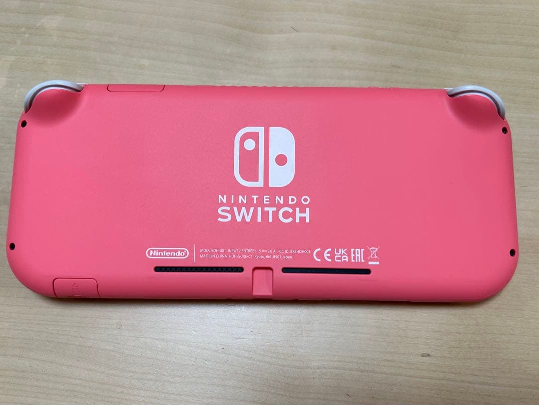 Nintendo Switch Lite コーラル ACアダプターなし
