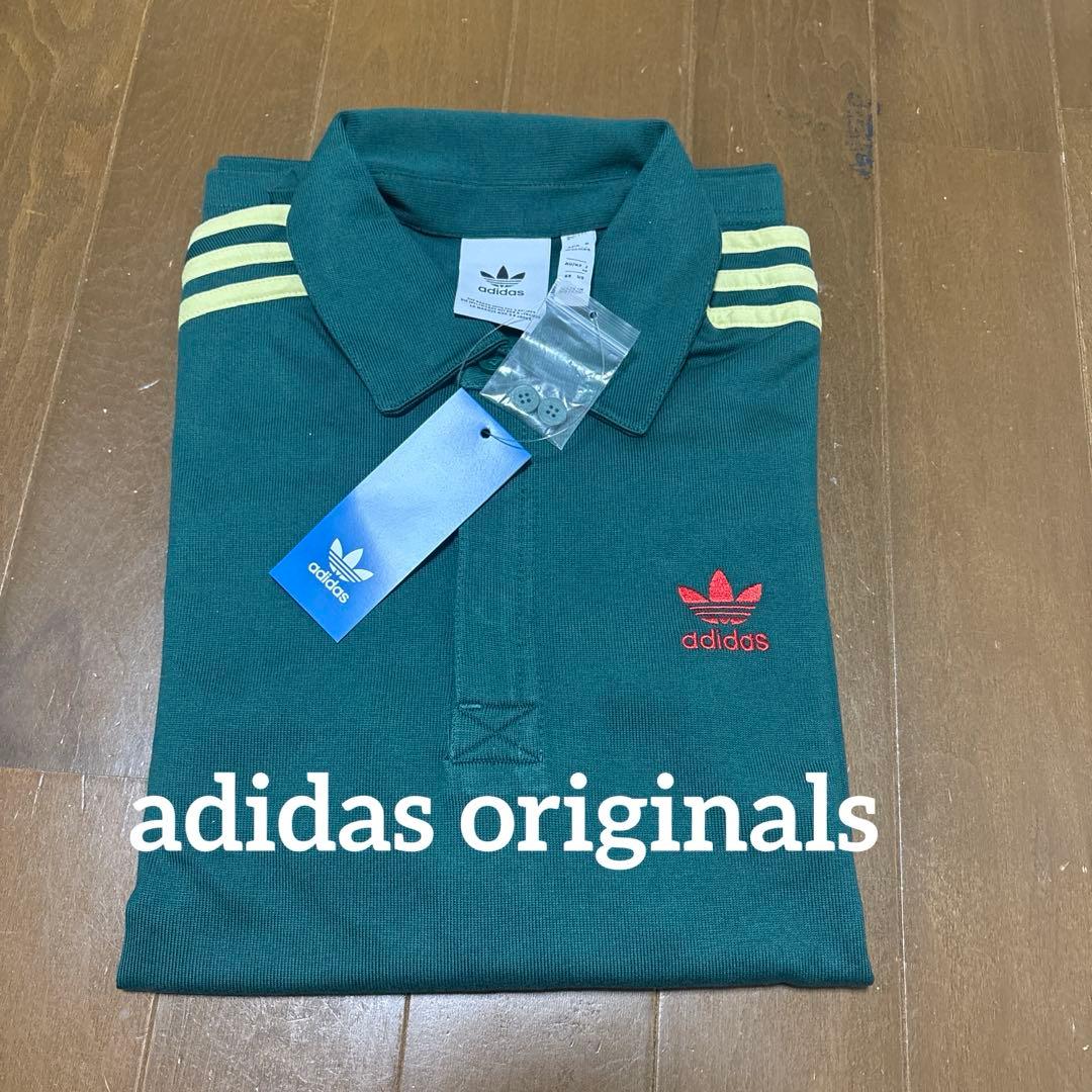 新品adidas originals 長袖ポロシャツL とＸＬ