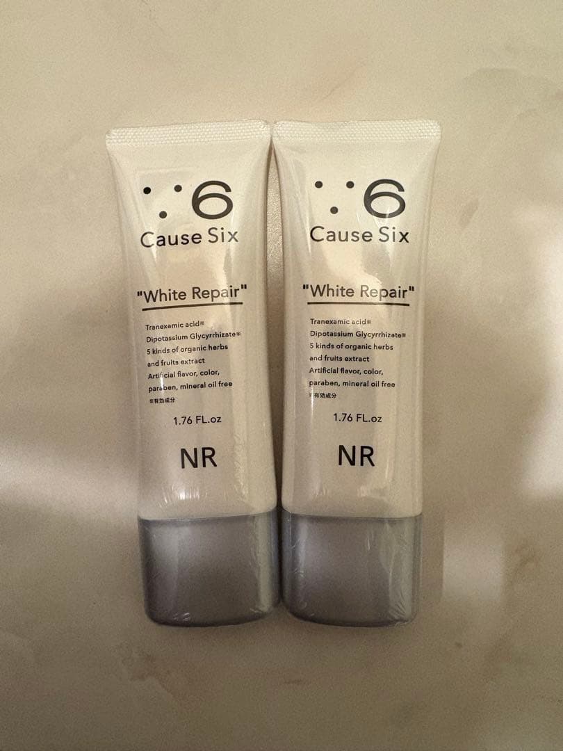コーズシックス ホワイトリペア CauseSix 2本セット