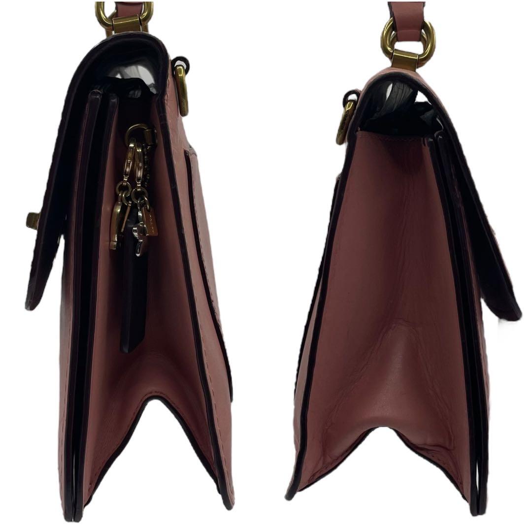 バッグ Coach Tea Rose Chain Shoulder Bag