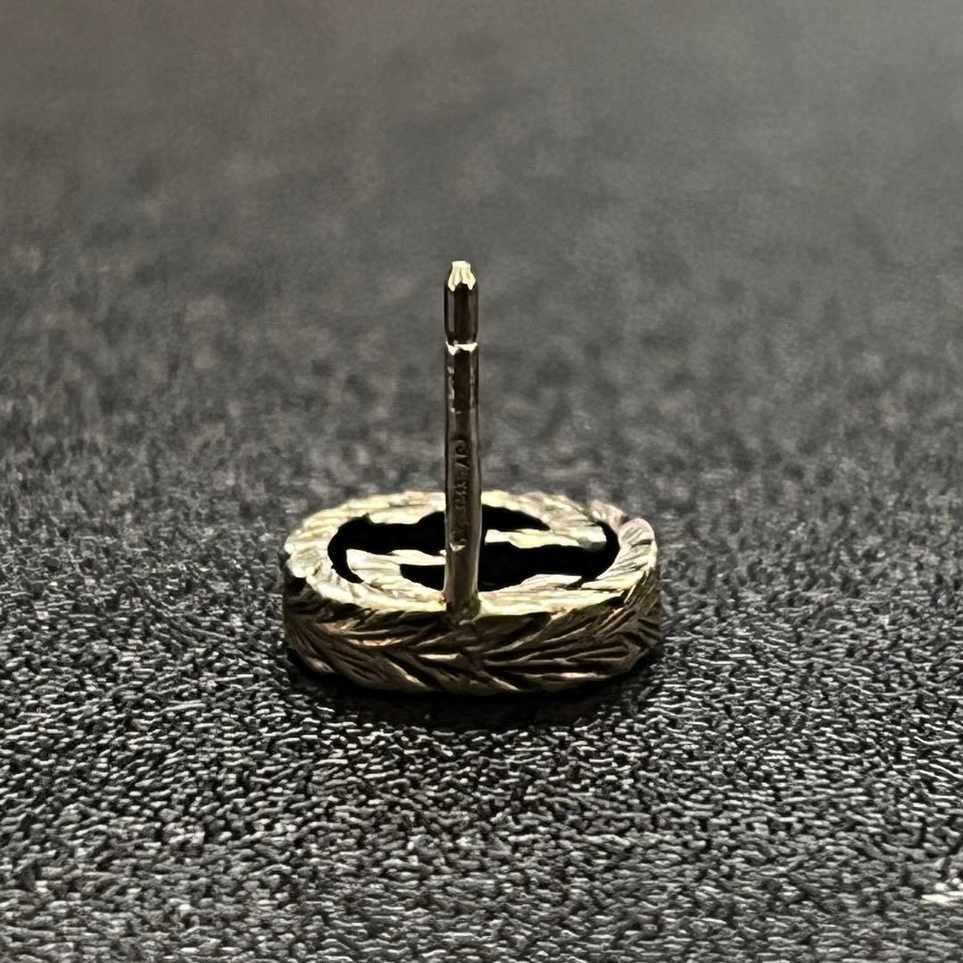 【GUCCI】 インターロッキング　ピアス片耳　ことり