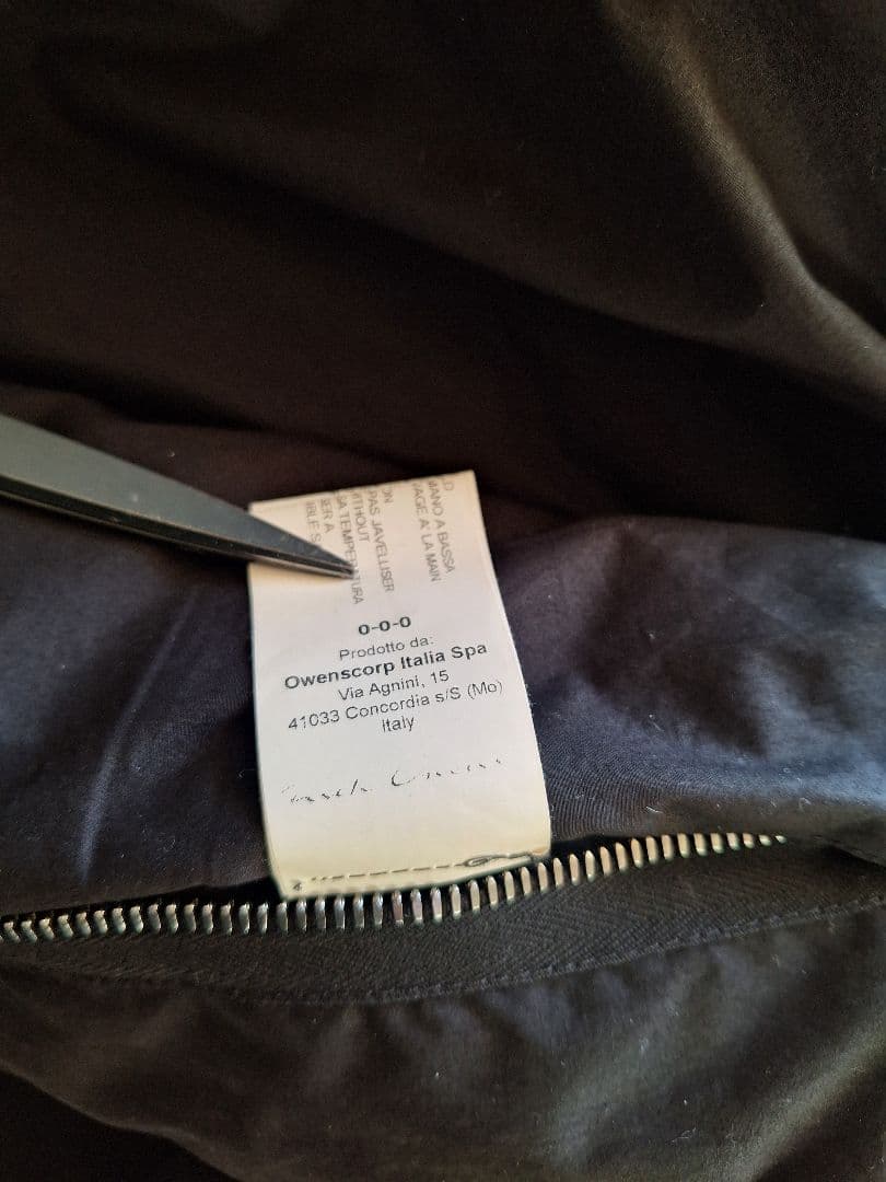 Rick Owens HOODED FLIGHT BOMBER 48 ハンガー付