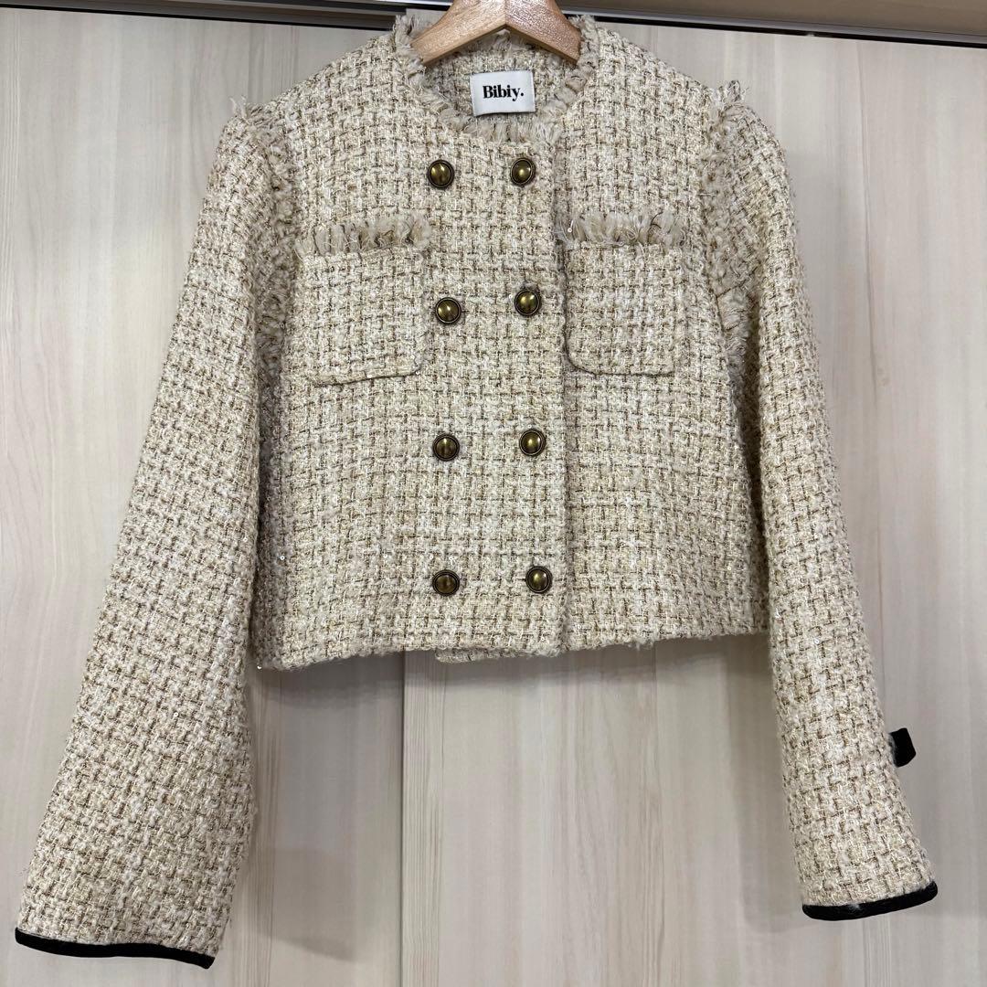 ジャケット・アウター Bibiy ELISA TWEED JACKET