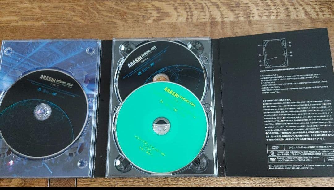 嵐/ARASHI AROUND ASIA〈初回生産限定盤・3枚組〉」