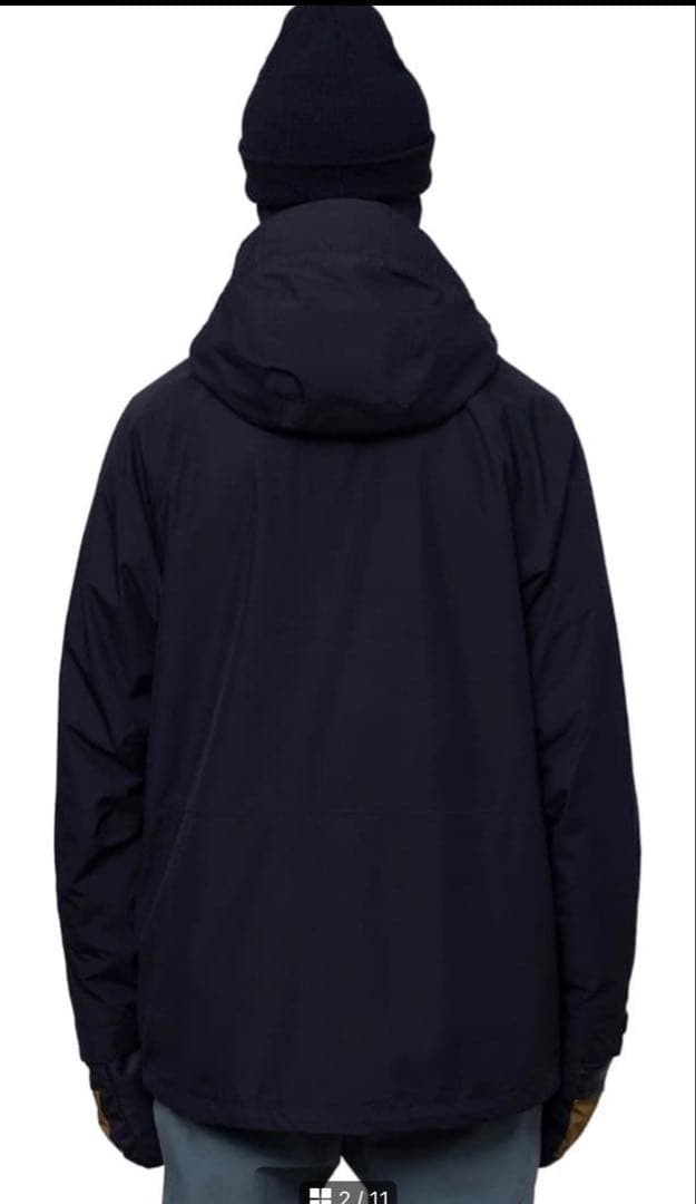 686 メンズ スノーボードジャケット ブラック S