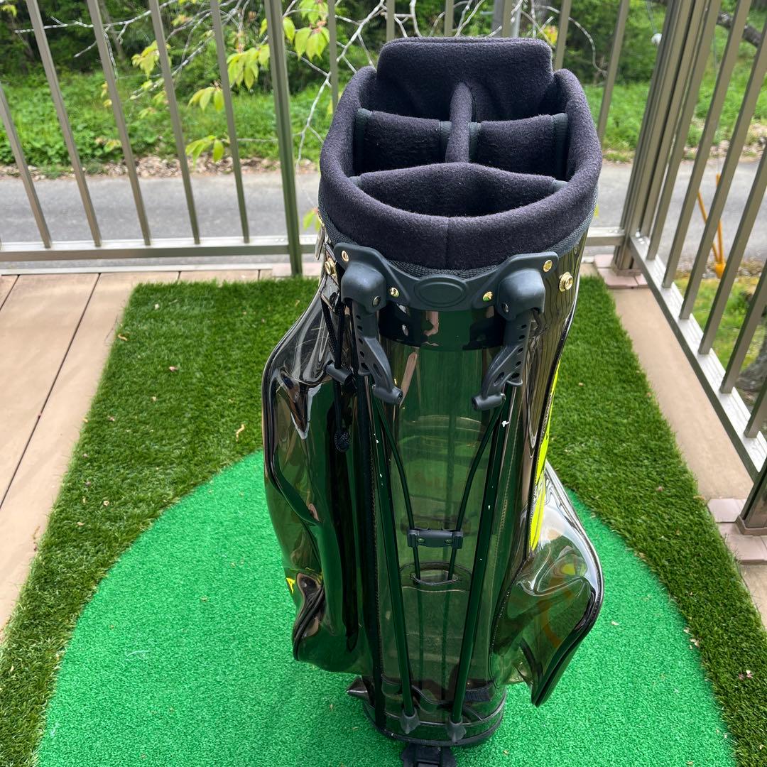 使用数回　muta グリーン ゴルフバッグ・キャディバッグ　ムータマリン