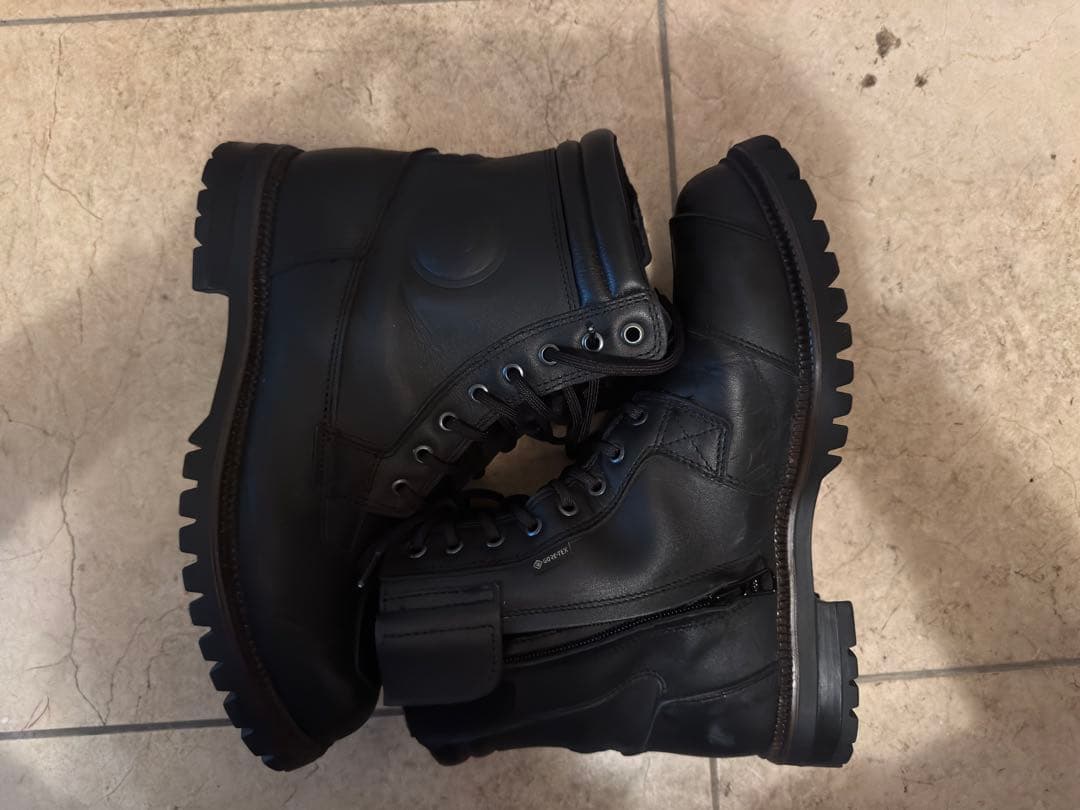 GAERNE（ガエルネ）Gストーンゴアテックス　ブラック バイクブーツ 27cm