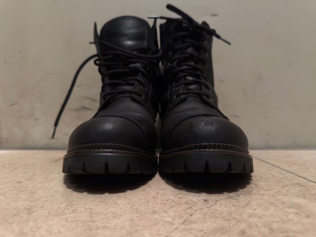 GAERNE（ガエルネ）Gストーンゴアテックス　ブラック バイクブーツ 27cm