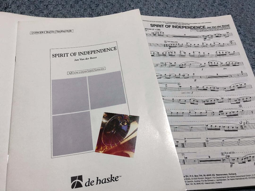 ● 吹奏楽楽譜 ロースト / Spirit of Independence