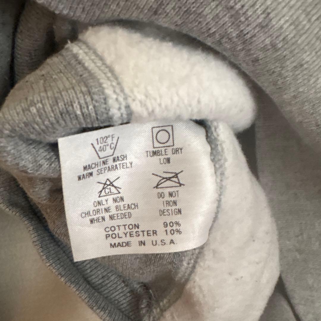 美品 チャンピオン リバースウィーブ スウェット S グレー USA 赤タグ